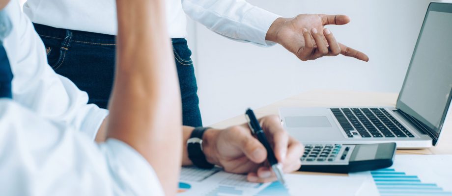 Business team present. Investor working new startup project. Fin Business team present. Investor working new startup project. Finance meeting.